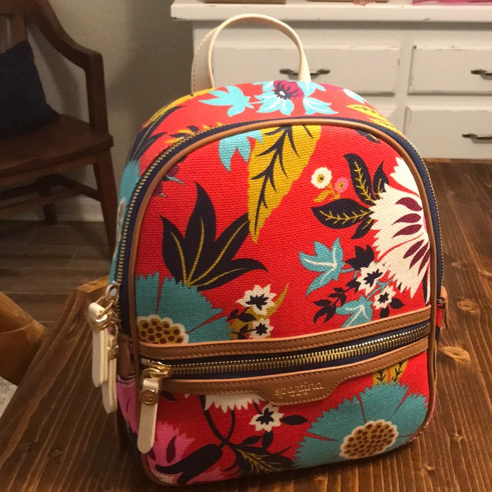 Spartina Backpack Purse -NEW